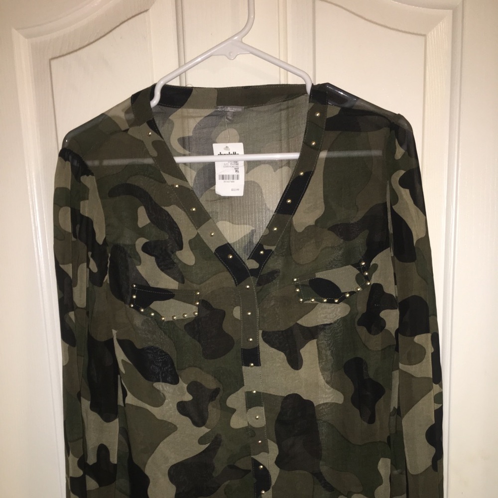Camouflage Women’s Blouse